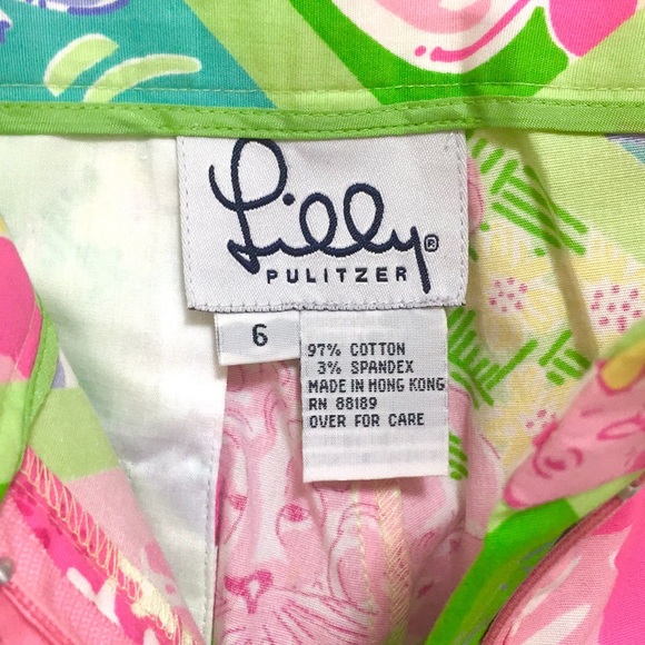 Lilly Pulitzer Pants in Surf and Patch - Picture 7 of 12